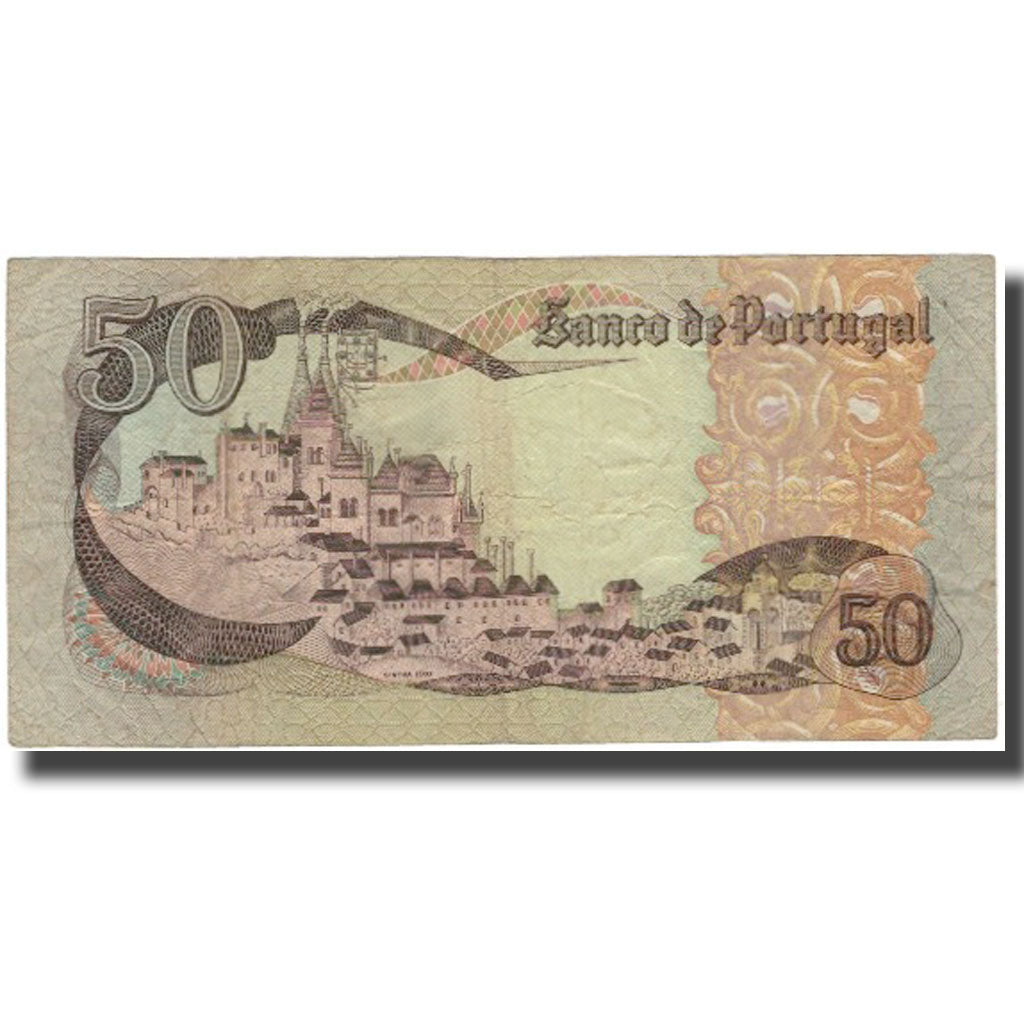 Banknote, Portugal, 50 Escudos, 1968, 1968-05-28, KM:174b, EF(40-45)