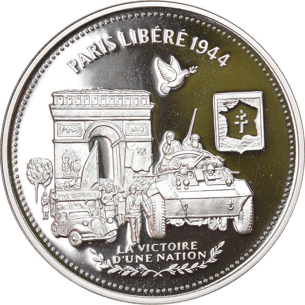 France, Medal, Seconde Guerre Mondiale, Paris Libéré, 25 Août 1944, Politics