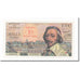 França, 10 Nouveaux Francs on 1000 Francs, 1955-1959 Overprinted with