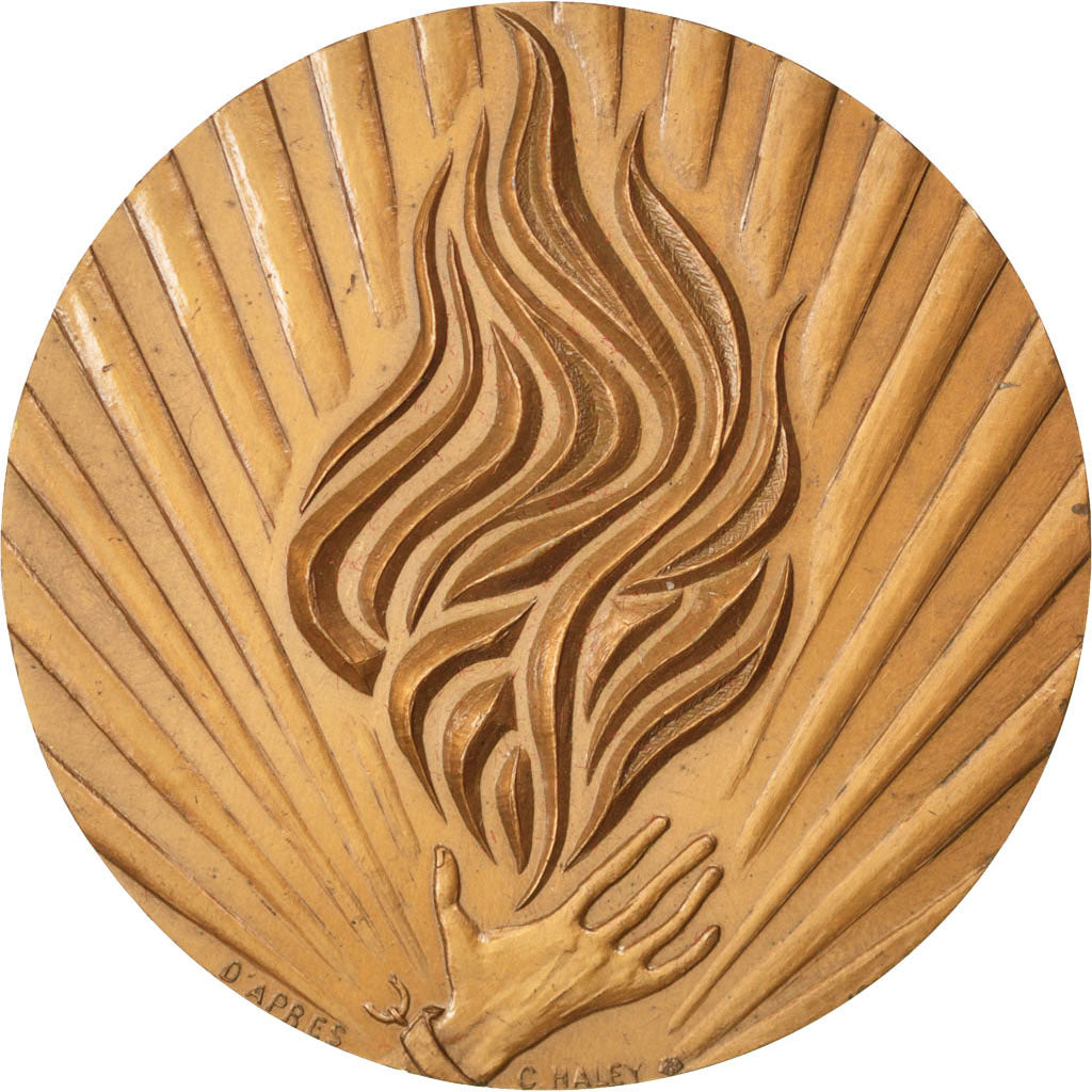 France, Medal, French Fifth Republic, 1970, Bronze, AU(55-58)