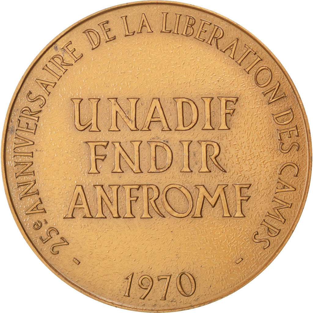 France, Medal, French Fifth Republic, 1970, Bronze, AU(55-58)