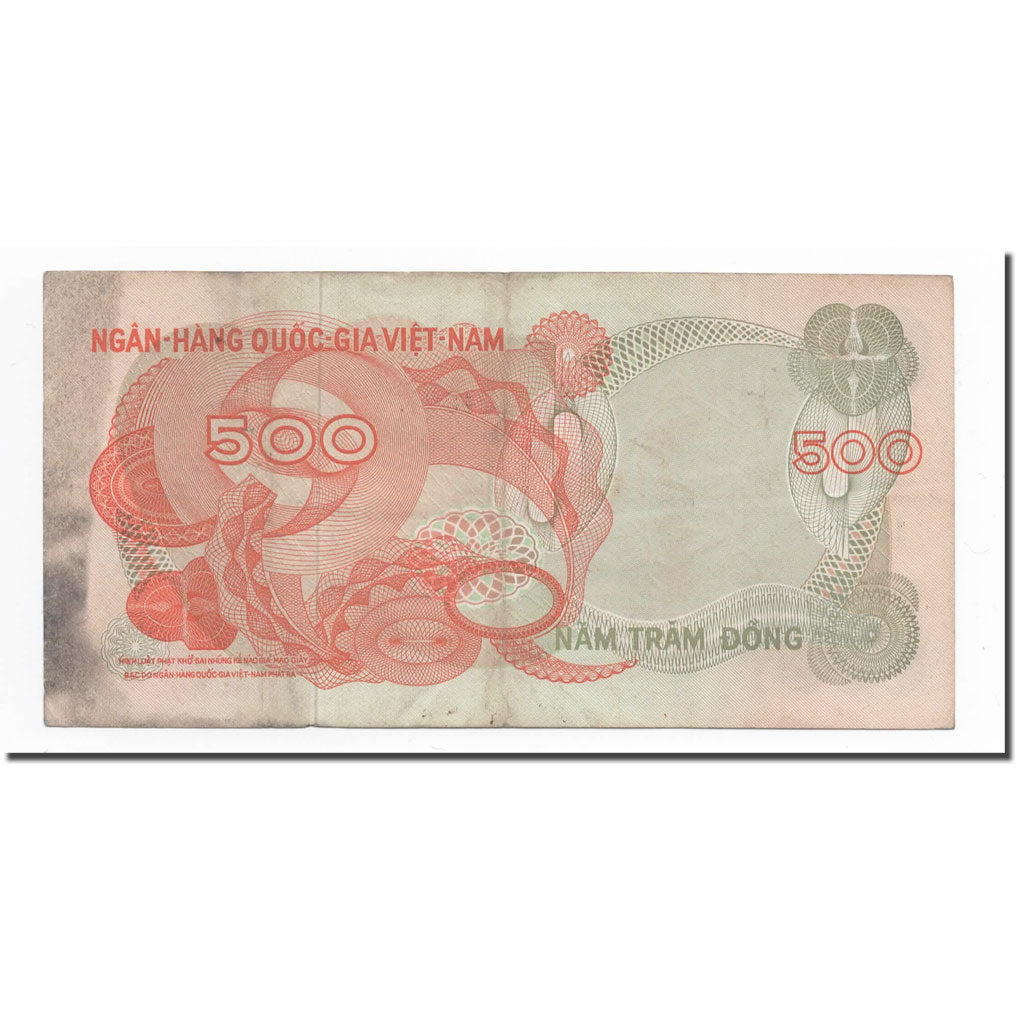Billet, South Viet Nam, 500 D<ox>ng, KM:28a, TTB+