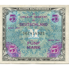 Banknote, Germany, 5 Mark, 1944, 1944, KM:193a, AU(50-53)