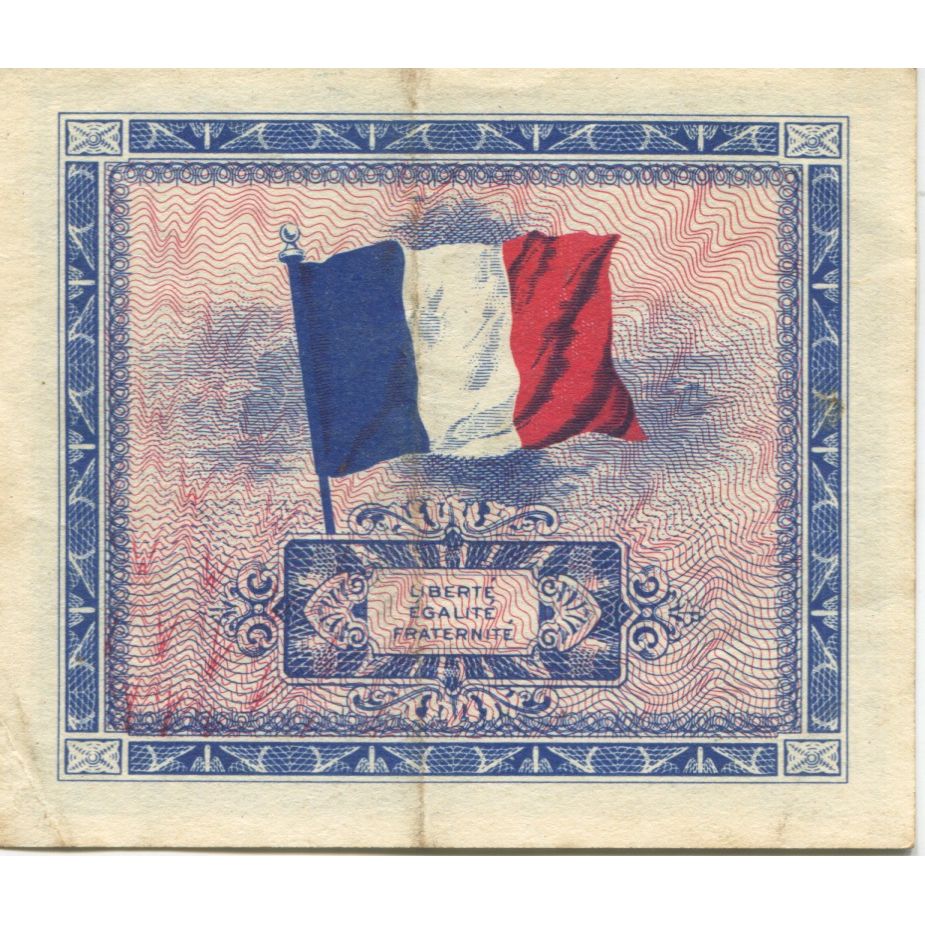Frankrijk, 2 Francs, Flag/France, 1944, SERIE DE 1944, TTB+, KM:114a