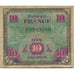 France, 10 Francs, Drapeau/France, 1944, SERIE DE 1944, TB, Fayette:VF18.01