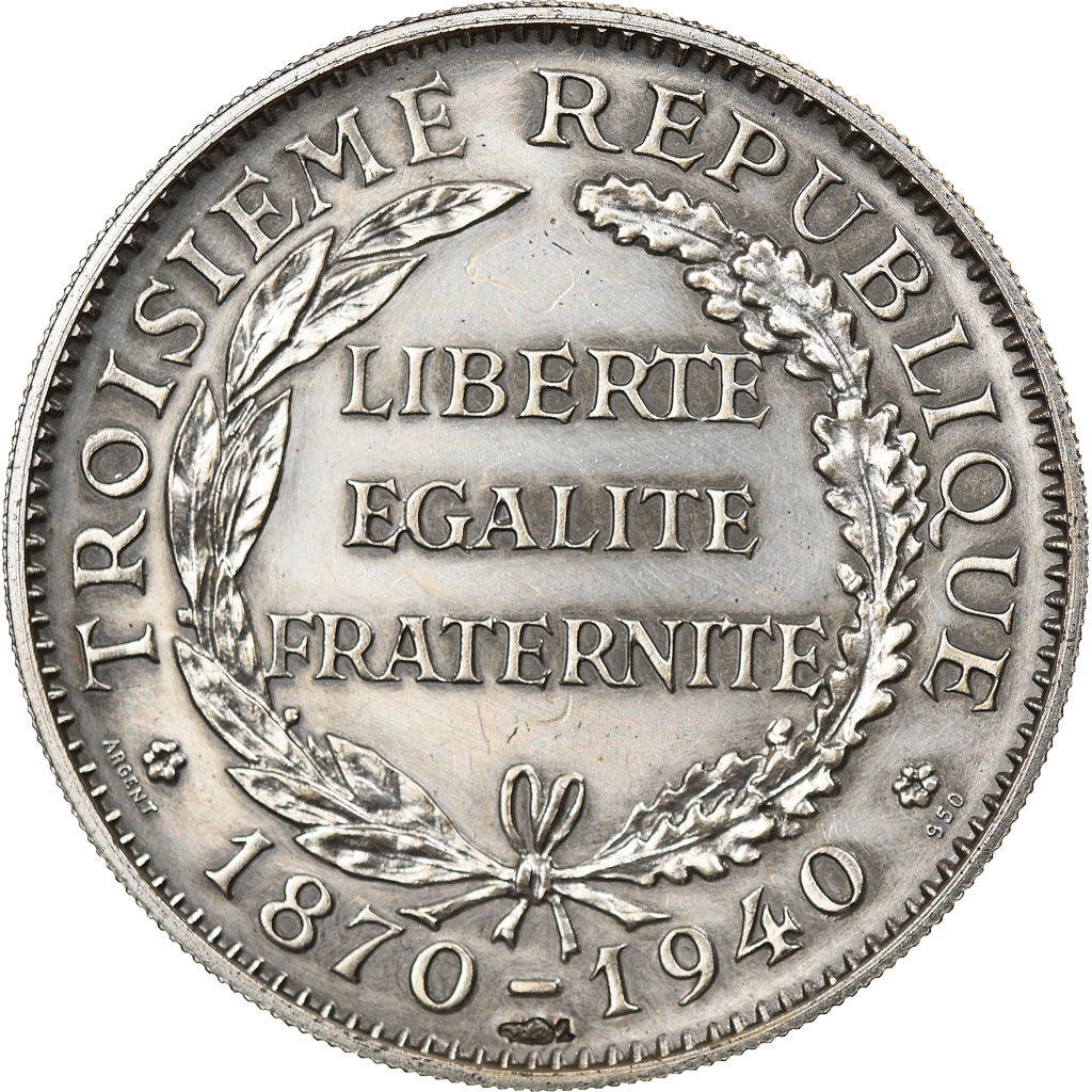France, Medal, French Third Republic, Silver, MS(60-62)