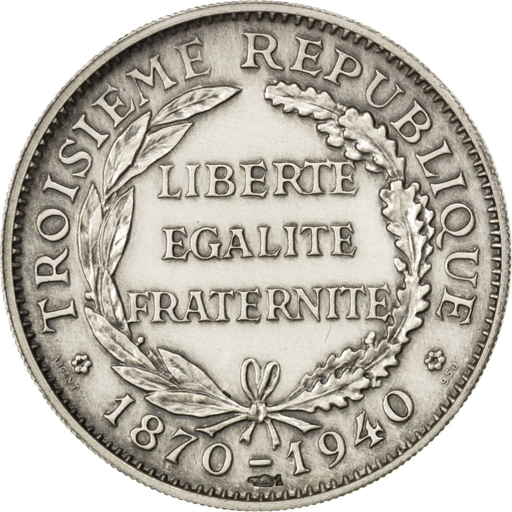 France, Medal, French Third Republic, Silver, MS(60-62)