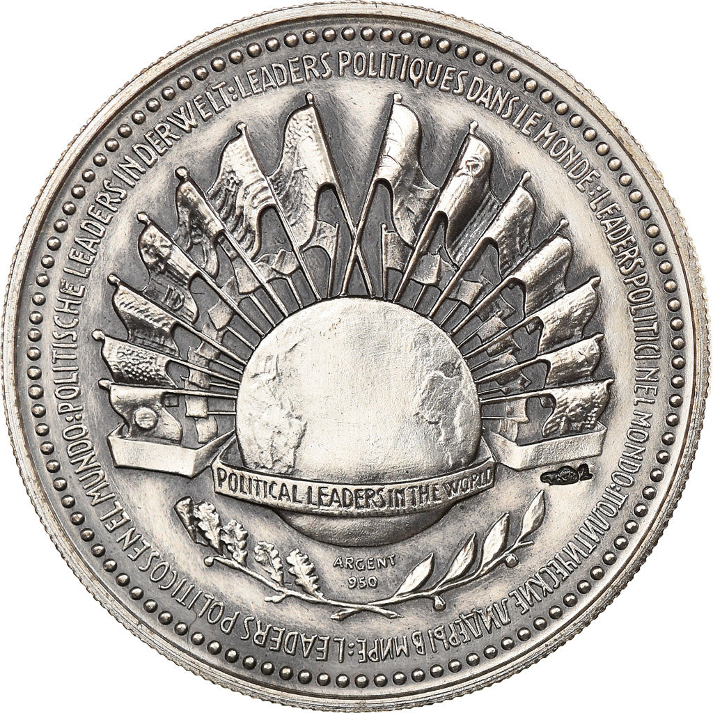 France, Medal, French Fourth Republic, Silver, MS(60-62)