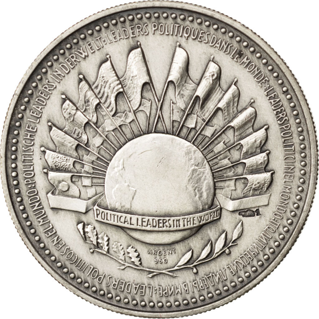 Francia, medaglia, French Fifth Republic, Argento, SPL