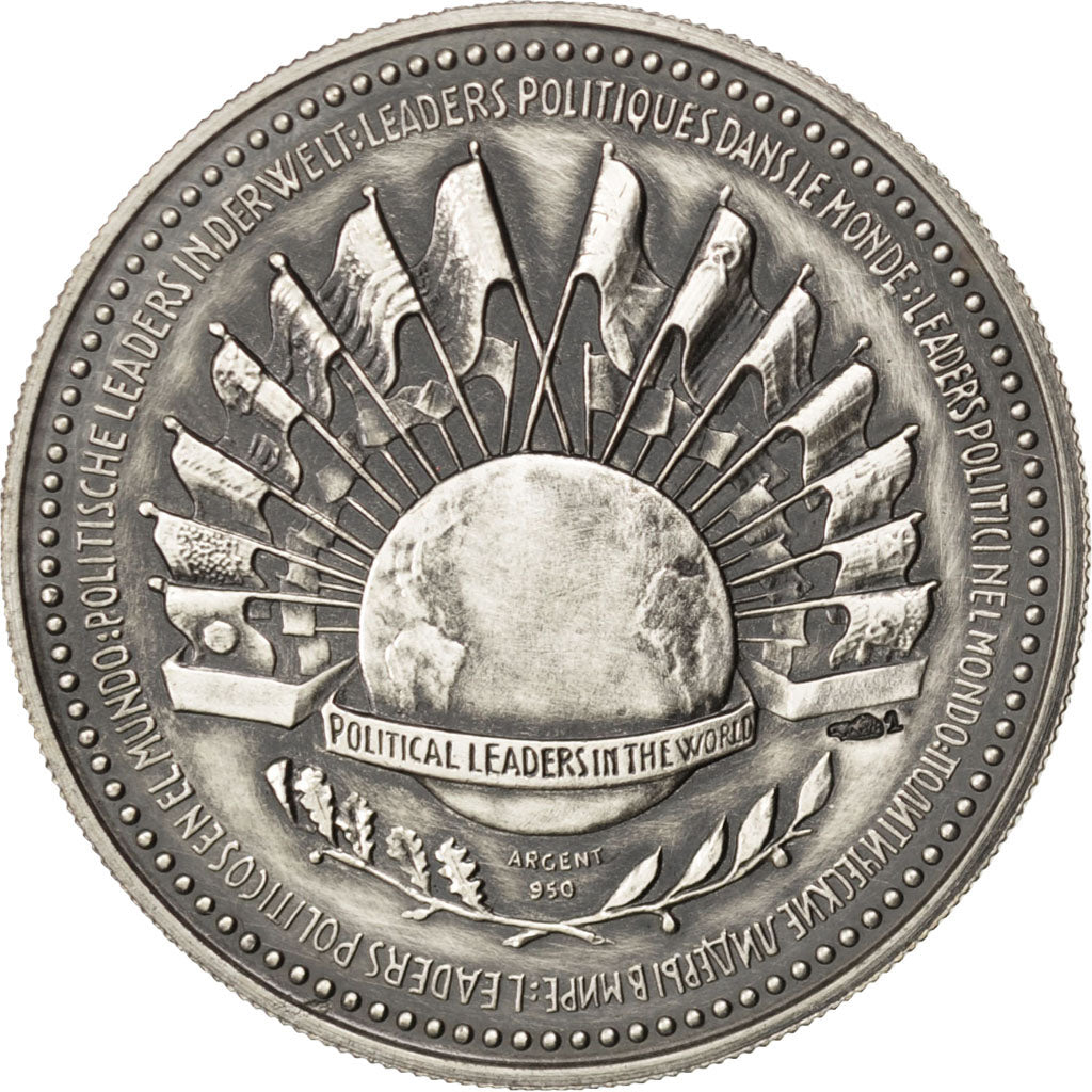 Francia, medalla, French Fifth Republic, Plata, MBC+