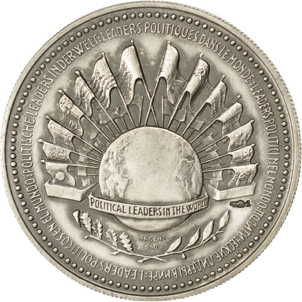 France, Médaille, French Fifth Republic, Argent, TB+