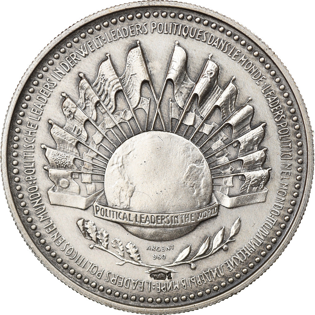 France, Medal, French Fifth Republic, Silver, MS(60-62)