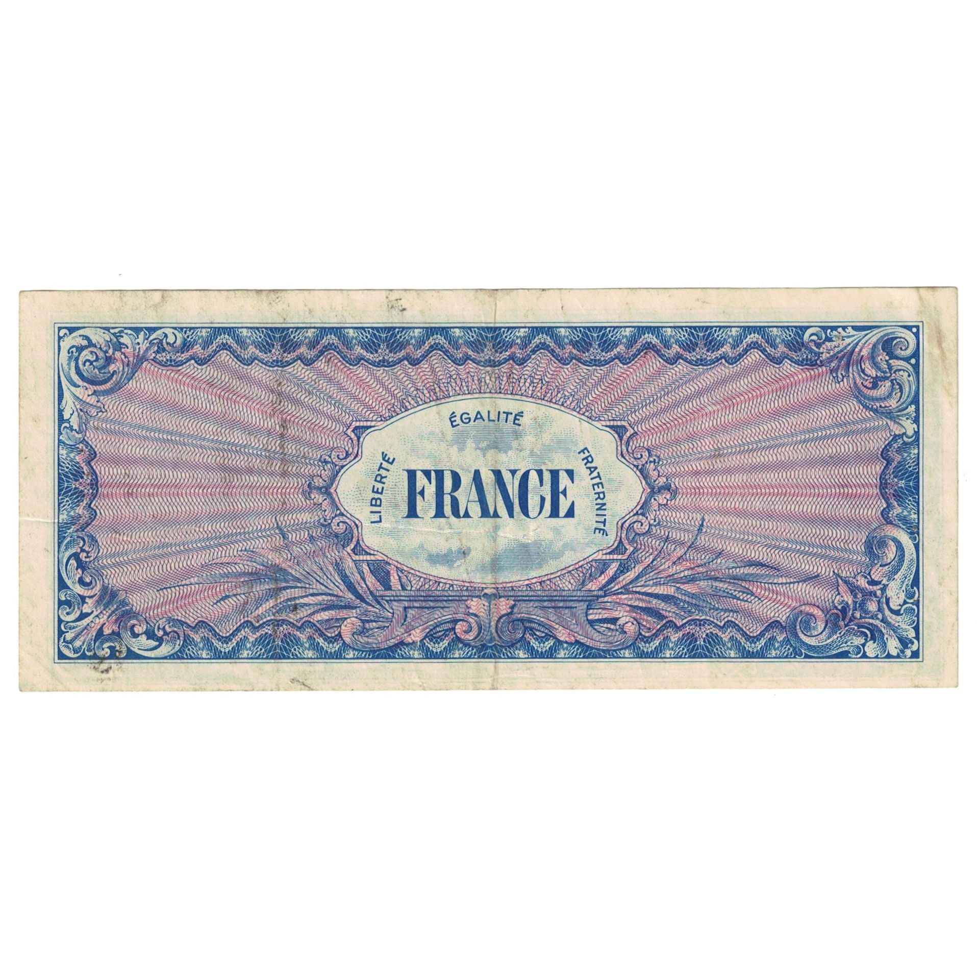França, 100 Francs, Flag/France, 1944, 95952221, AU(50-53), Fayette:VF25.8