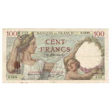 Francia, 100 Francs, Sully, 1939, B.3448, MB+, Fayette:26.11, KM:94