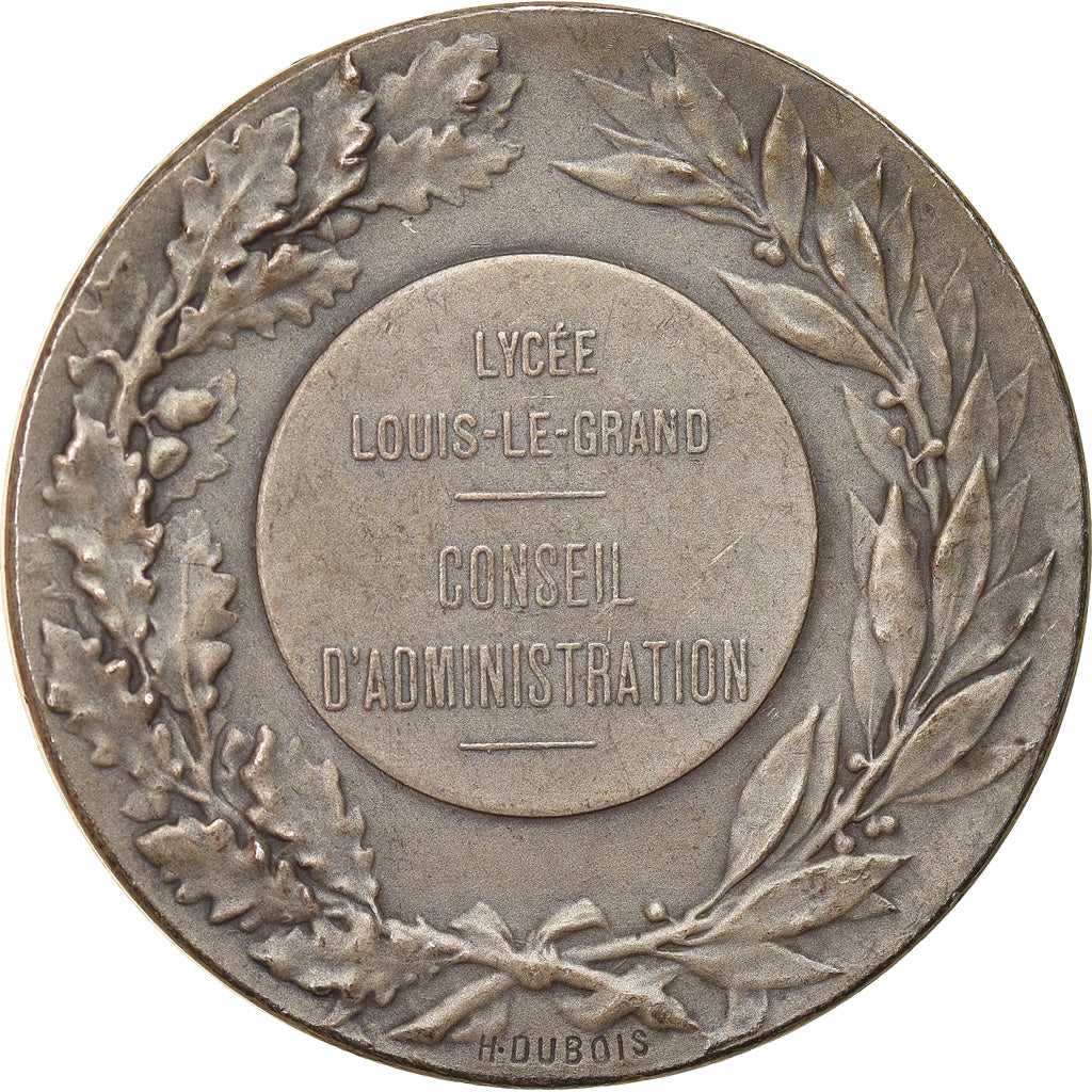 Frankreich, Medaille, Lycée Louis-Le-Grand, Costentin de Tourville, Dubois.H