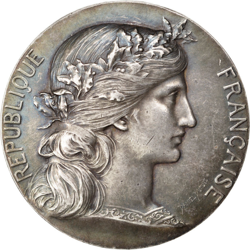 France, Médaille, French Third Republic, 1904, Argent, Dupuis.D, SUP