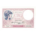 France, 5 Francs, Violet, 1939, Q.61646, NEUF, Fayette:04.07, KM:83