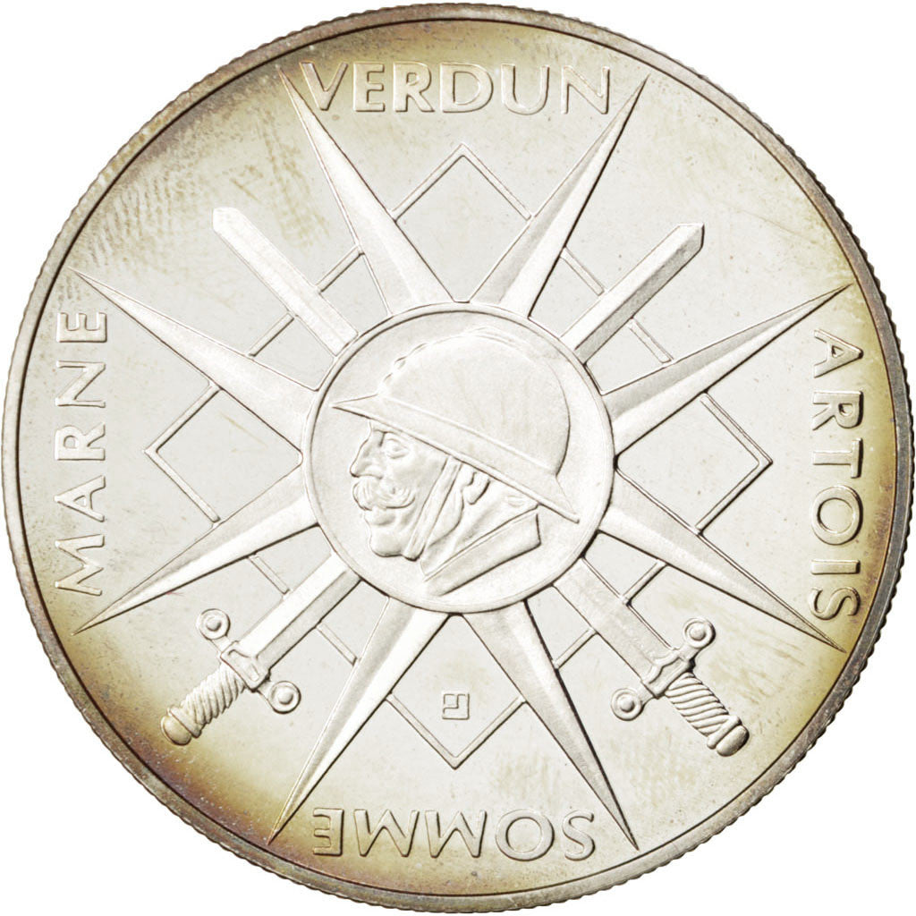 France, Medal, French Fifth Republic, 1998, Silver, Jimenez, MS(60-62)