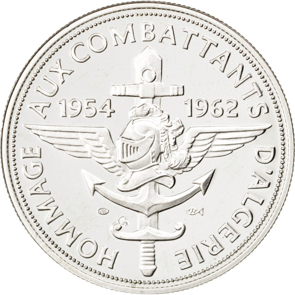 France, Medal, French Fifth Republic, Silver, AU(55-58)