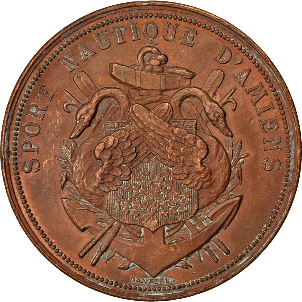 France, Medal, French Third Republic, Copper, Dantzell, AU(50-53)