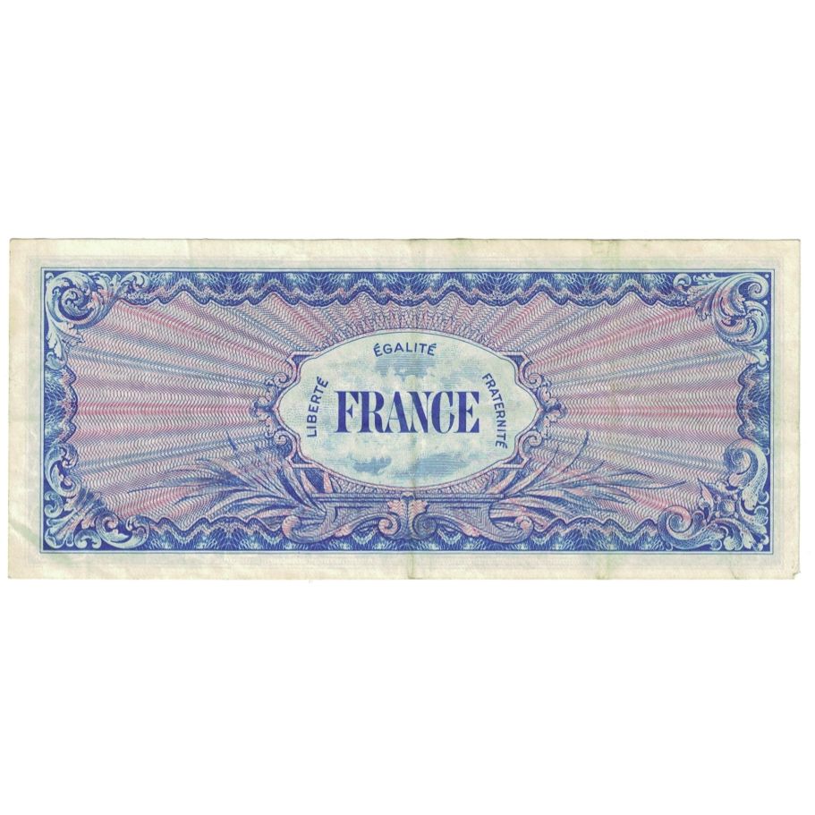 France, 100 Francs, Flag/France, 1944, 93063233, AU(50-53), Fayette:VF25.07