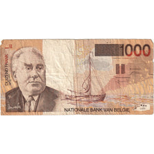 Billete, 1000 Francs, Undated (1994-97), Bélgica, KM:150, BC