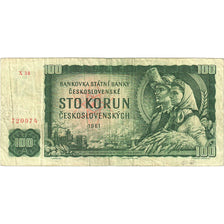 Banknote, Czechoslovakia, 100 Korun, 1961, KM:91c, VF(20-25)