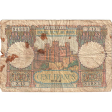 Banknote, Morocco, 100 Francs, 1948, 1948-11-10, KM:45, VG(8-10)