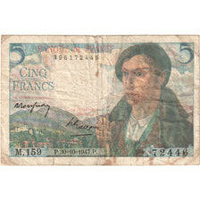 Francia, 5 Francs, Berger, 1947-10-30, M.159, MB