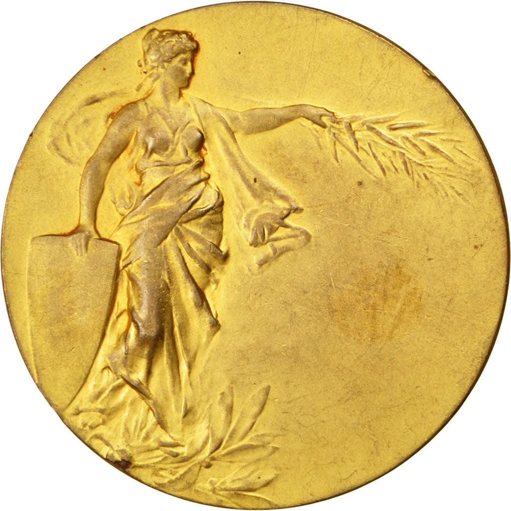 France, Médaille, French Third Republic, Bronze, TTB+