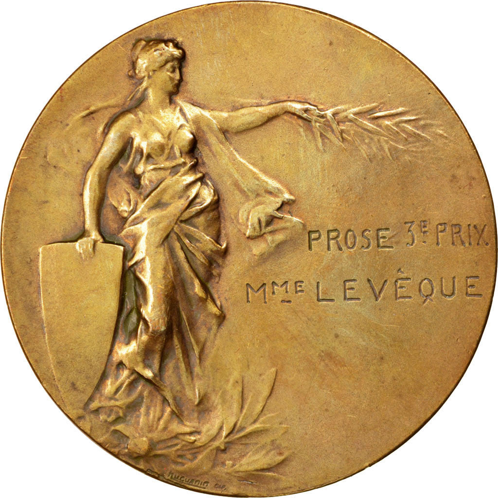 France, Médaille, French Third Republic, 1927, Bronze, TTB+