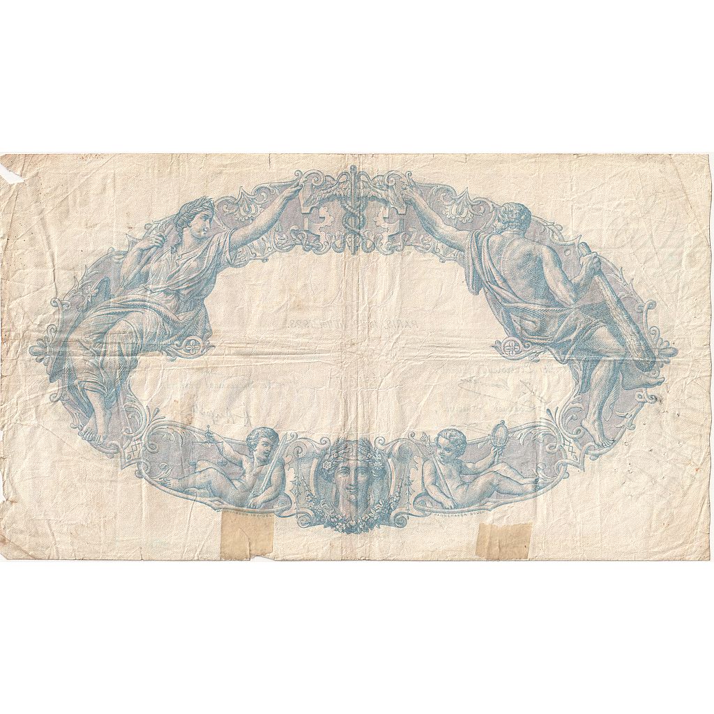 Francja, 500 Francs, Bleu et Rose, 1923, Y.714, VF(20-25), Fayette:30.27, KM:66j