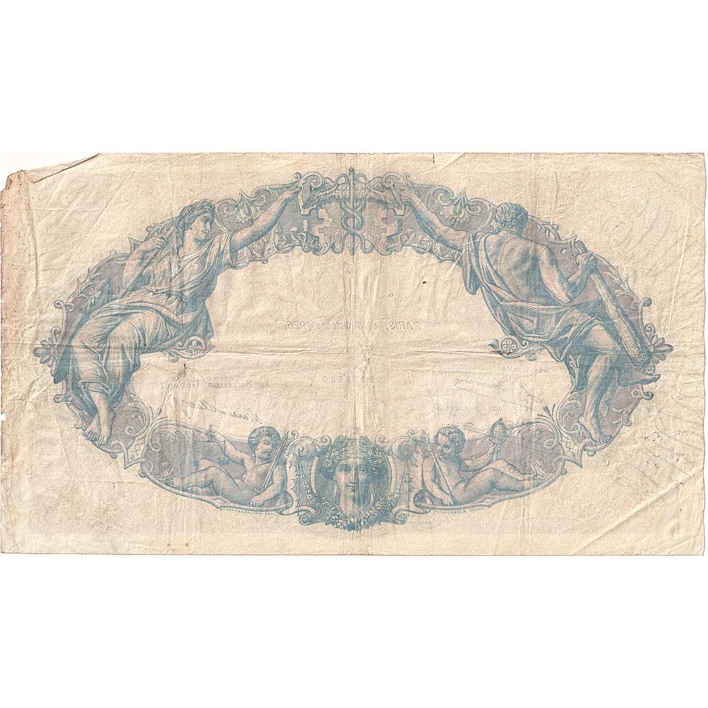 France, 500 Francs, Bleu et Rose, 1926, D.884, VG(8-10), Fayette:30.29, KM:66k