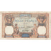 France, 1000 Francs, Cérès et Mercure, 1927, X.670, VF(30-35), Fayette:37.01