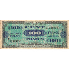 Frankrijk, 100 Francs, Flag/France, 1944, 59549356, TB+, Fayette:VF25.6, KM:123c