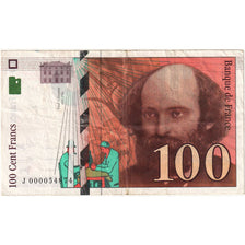 Frankrijk, 100 Francs, Cézanne, 1997, J 000054874, TTB, Fayette:74.01, KM:158a