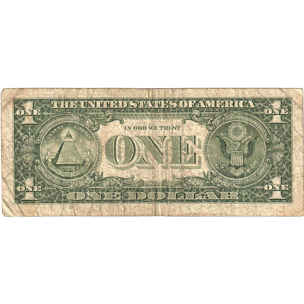 Banknote, United States, One Dollar, 1985, Undated (1985), KM:3711, VF(20-25)