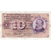 Nota, Suíça, 10 Franken, 1967, 1967-06-30, KM:45m, VF(20-25)