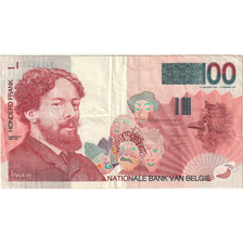 Banknot, Belgia, 100 Francs, KM:147, AU(50-53)