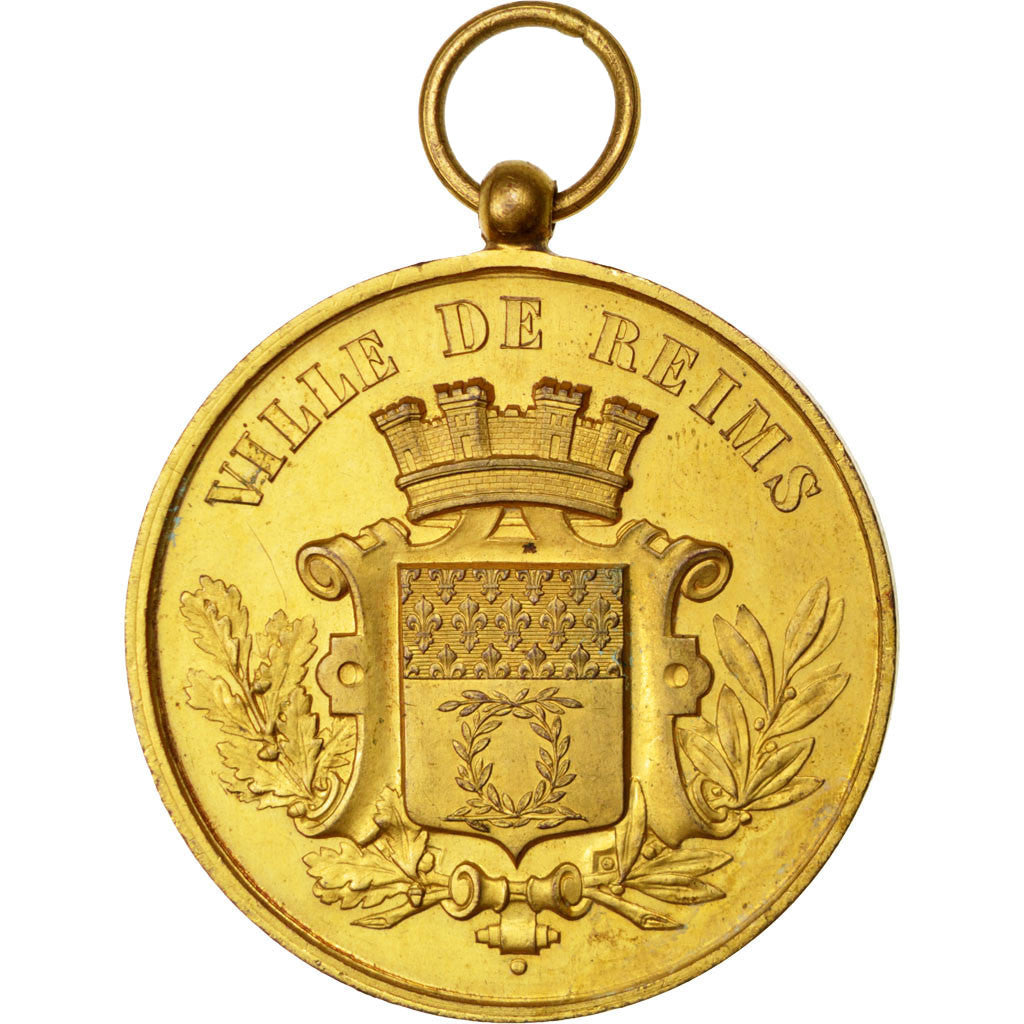 France, Médaille, French Third Republic, 1894, Bronze, SUP