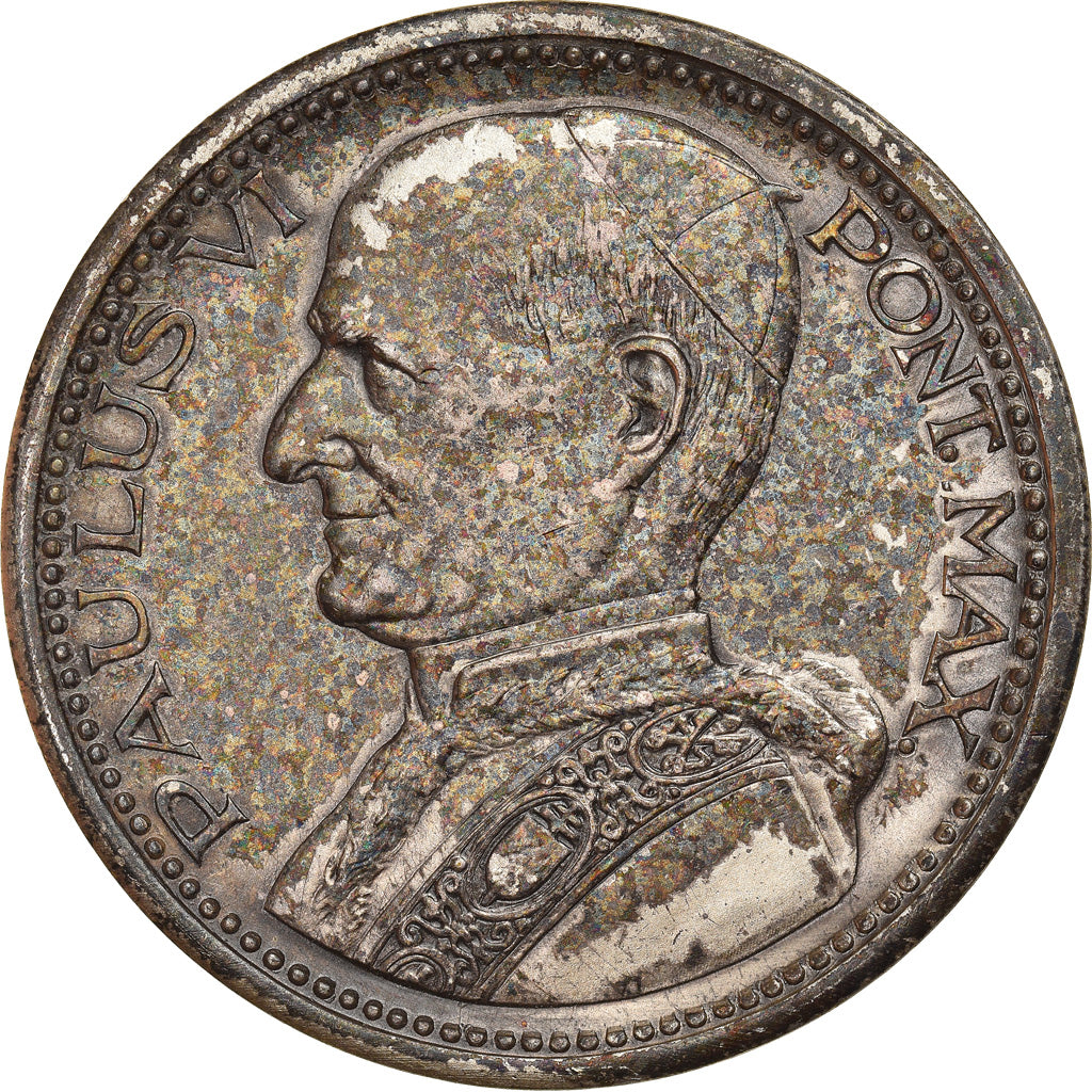 Switzerland, Medal, Le Pape Paul VI à Genève, Religions & beliefs, 1969