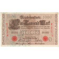 Banknote, Germany, 1000 Mark, 1910-04-21, KM:44b, AU(50-53)
