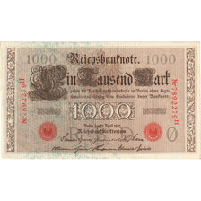 Banknot, Niemcy, 1000 Mark, 1910-04-21, KM:44b, UNC(60-62)