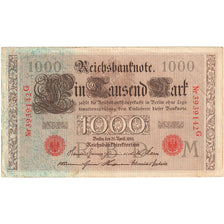 Biljet, Duitsland, 1000 Mark, 1910-04-21, KM:44b, TTB+