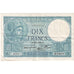 France, 10 Francs, Minerve, 1939, D.73071, AU(50-53), Fayette:7.9, KM:84