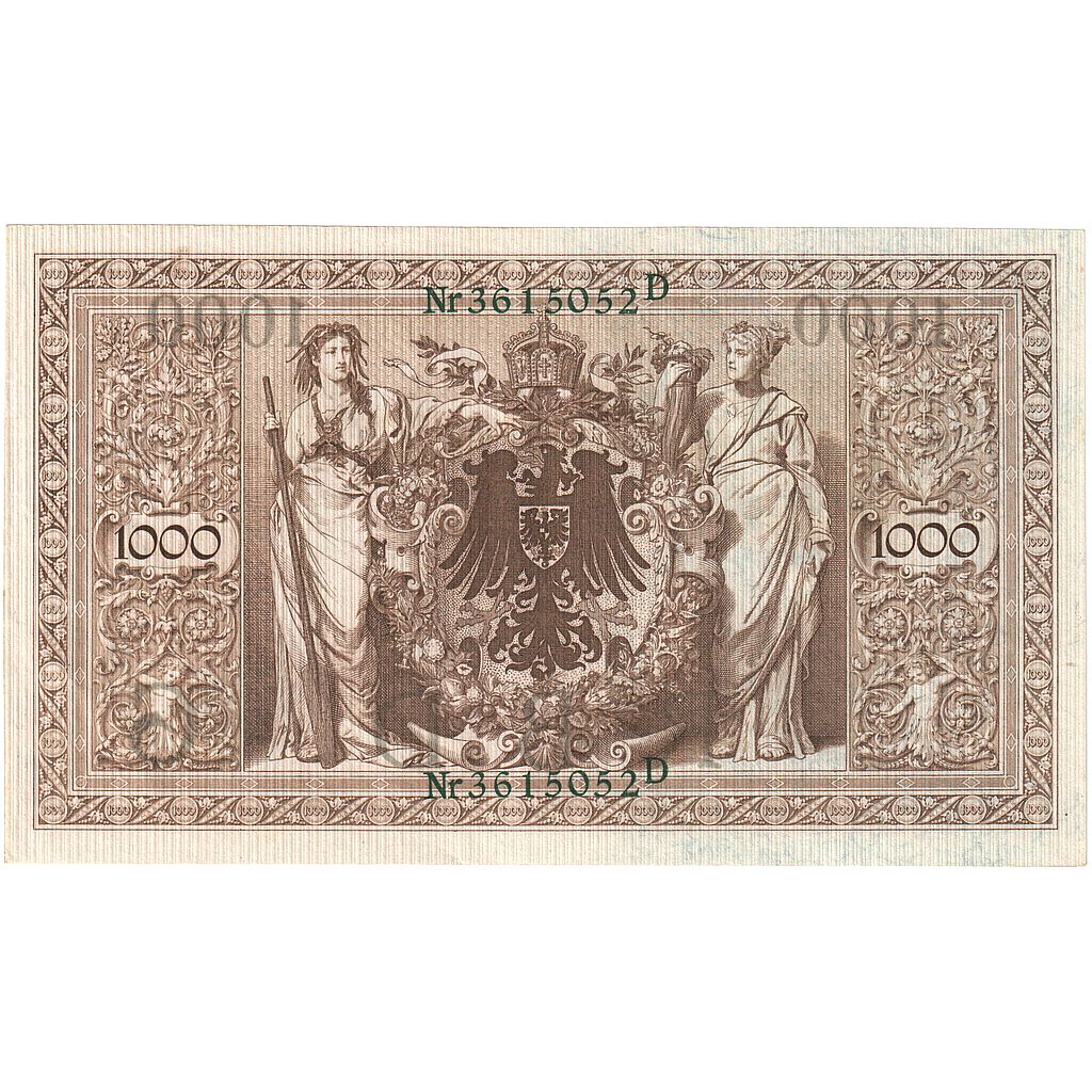 Banknote, Germany, 1000 Mark, 1910, 1910-04-21, KM:45b, UNC(63)