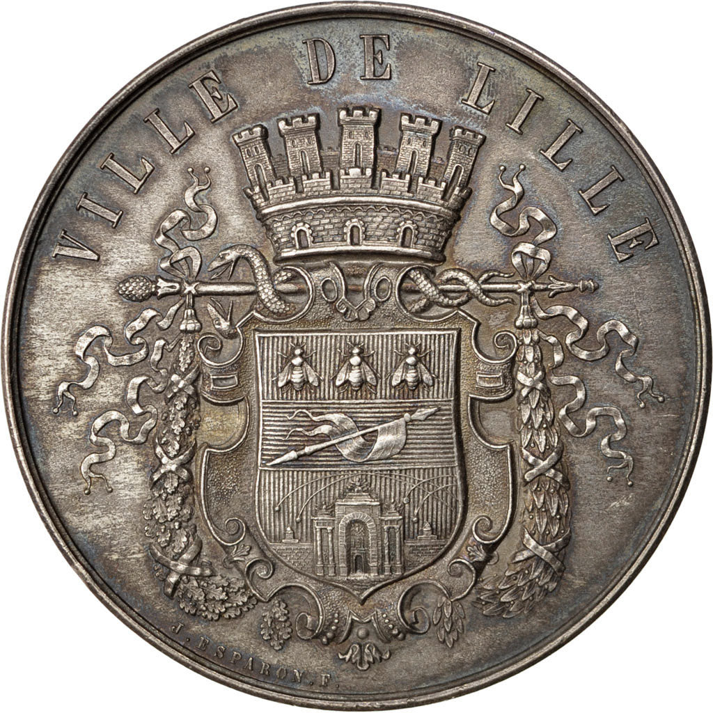 Frankreich, Medaille, French Third Republic, Silber, Esparon, VZ