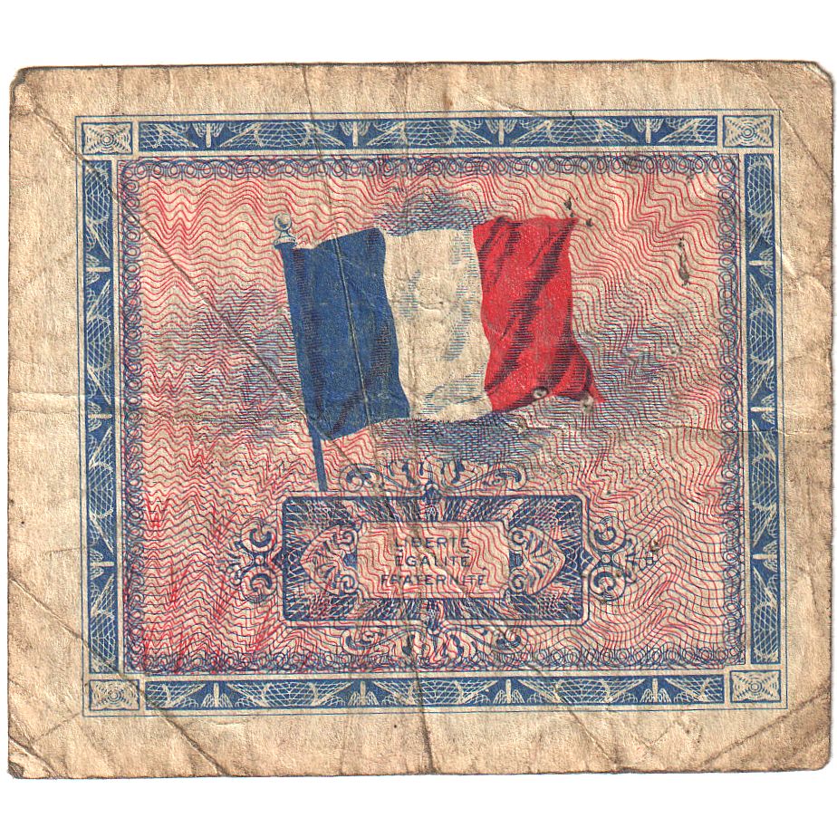 Frankreich, 10 Francs, Flag/France, 1944, SÉRIE 1944, S, Fayette:VF18.01