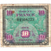 Francia, 10 Francs, Flag/France, 1944, SÉRIE 1944, MB, Fayette:VF18.01, KM:116a