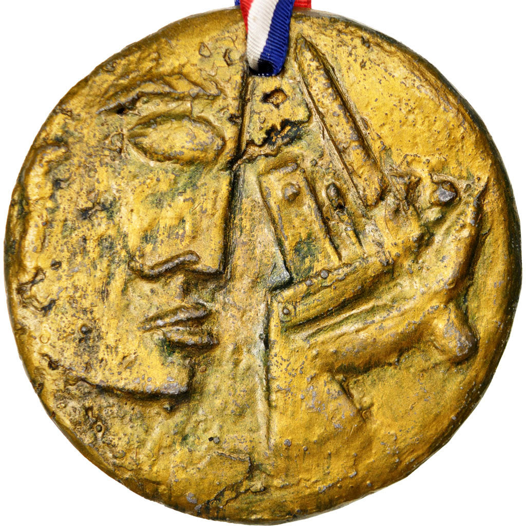 France, Medal, French Fifth Republic, Copper, VF(30-35)